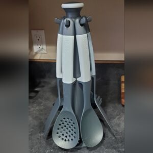 Joseph Joseph Elevate 6-piece Blue/Gray Utensil Set